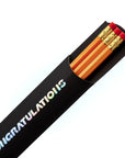 Pencil Sleeve: Holographic Foil Set, 4-pack
