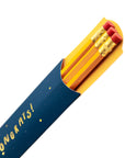 Pencil Sleeve: Glitter and Dots Set, 4-pack