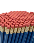 Blank Pencil with Ferrule and Eraser - Hex - 144 Pencils