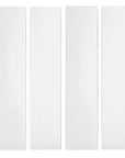 Blank Pencil Sleeve 4-pack in White