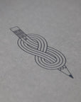 Dot Grid Notebook – Pencil Knot Graphic