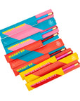Retro Valentine Sleeves with Pencils - Set of 12 Valentines