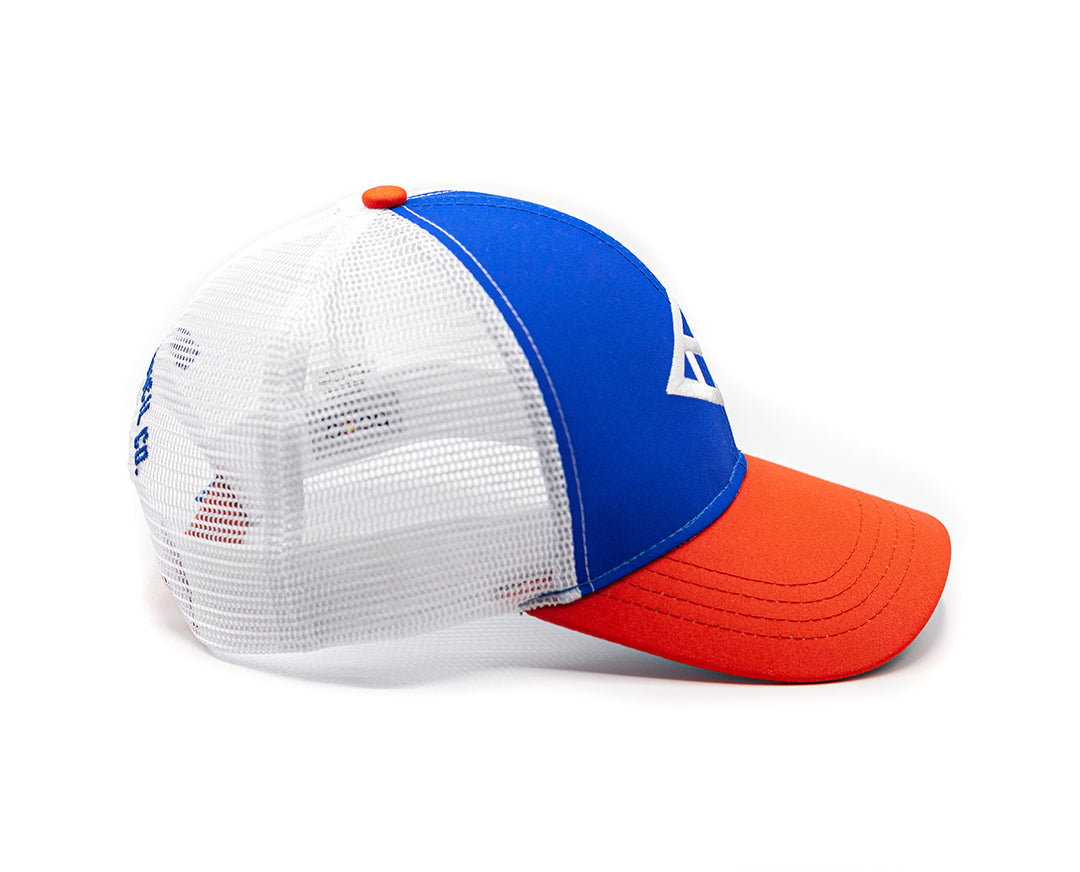 Musgrave + BOCO Trucker Hat - Red and Blue