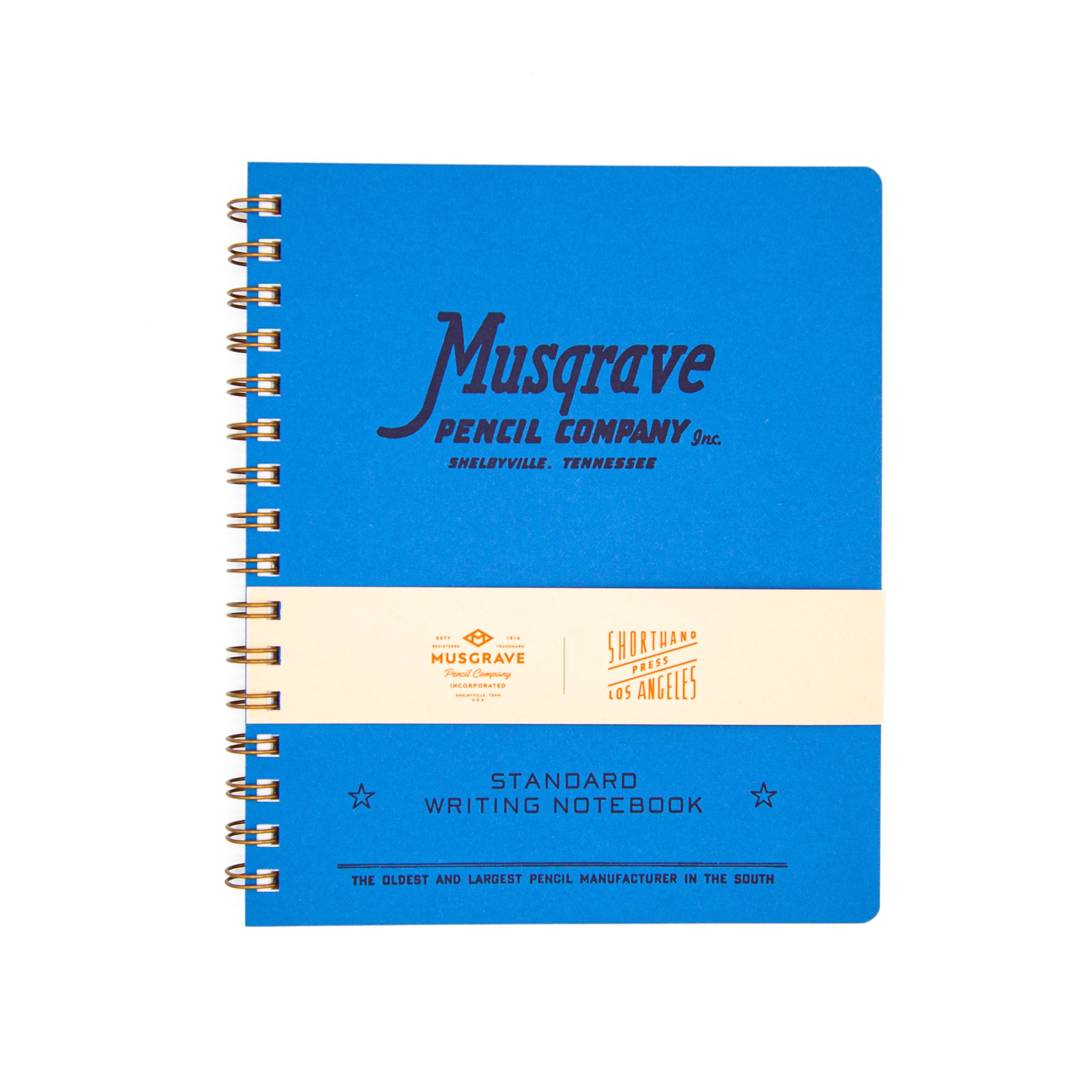 Blue Notebook | Shorthand Press and MPCo.