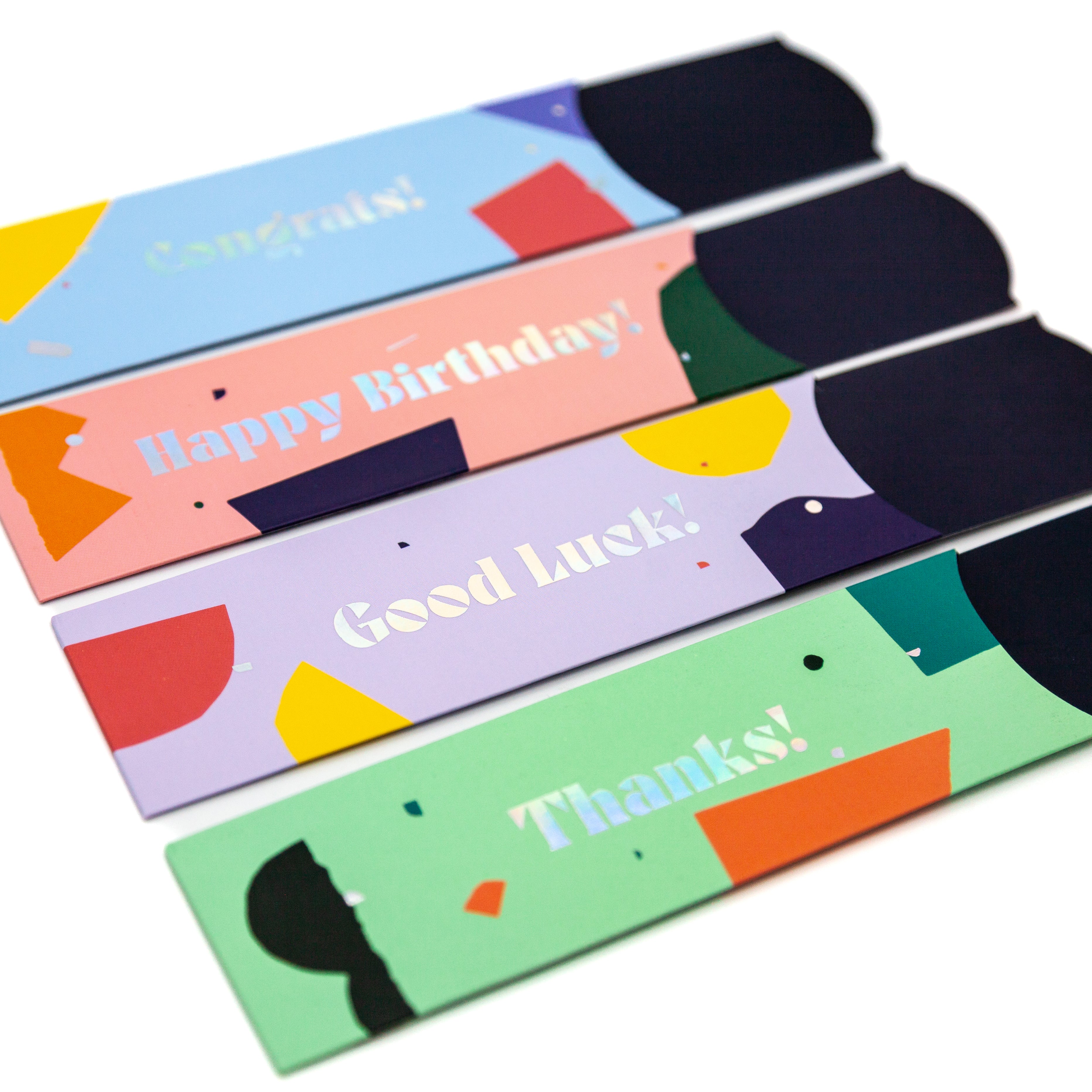 Pencil Sleeve: Bright Shapes Set, 4-pack