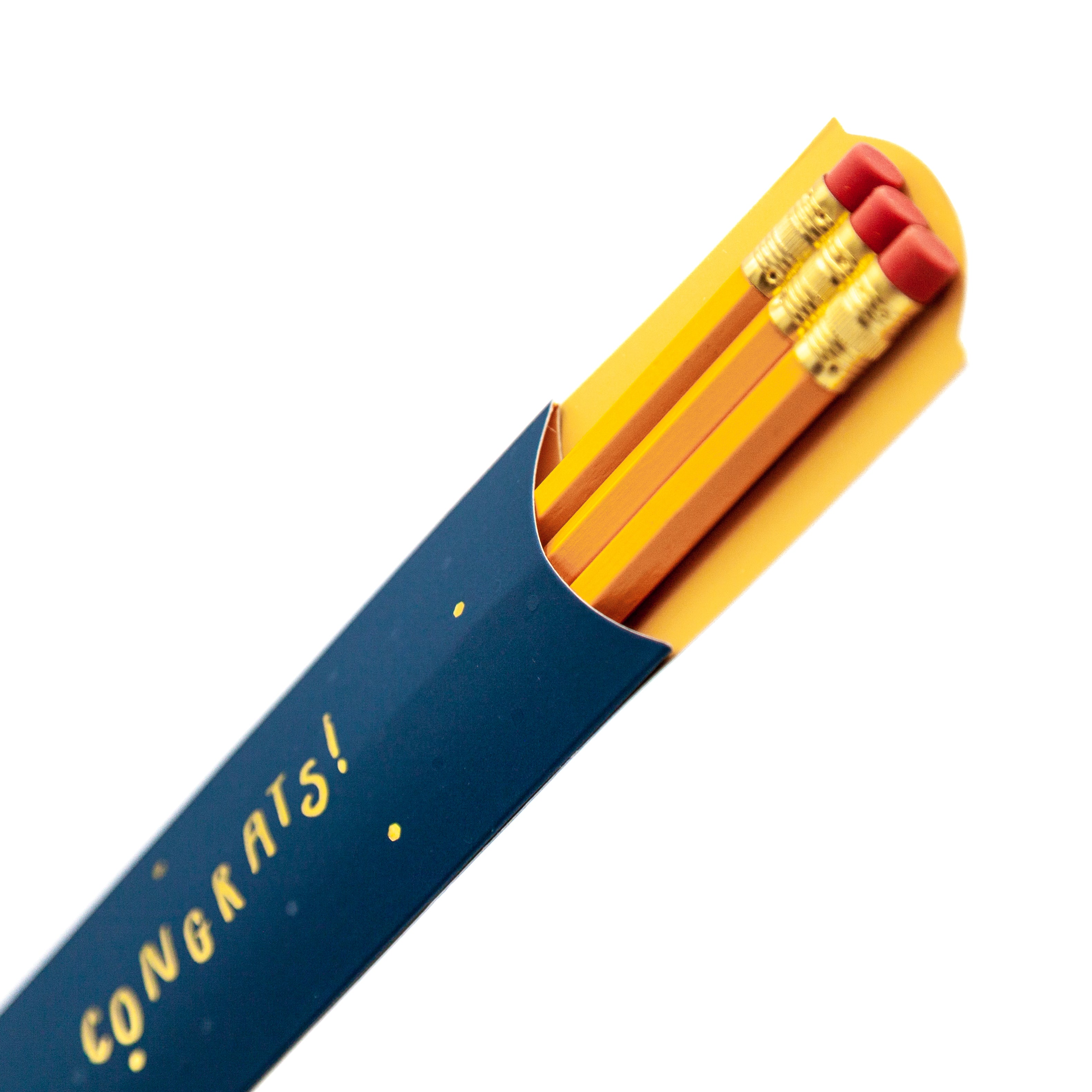 Pencil Sleeve: Glitter and Dots Set, 4-pack