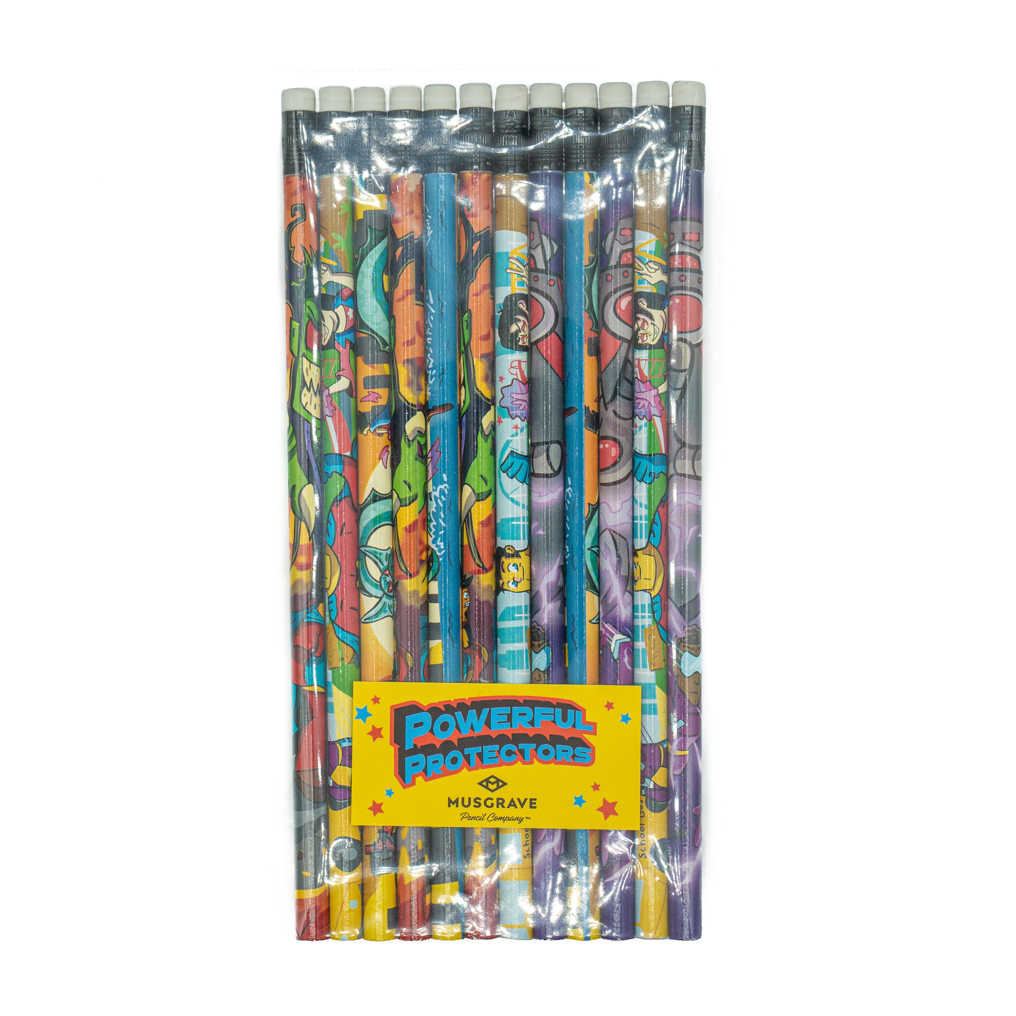 Superheroes Pencil