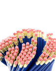 Blank Pencil with Ferrule and Eraser - Round - 144 Pencils