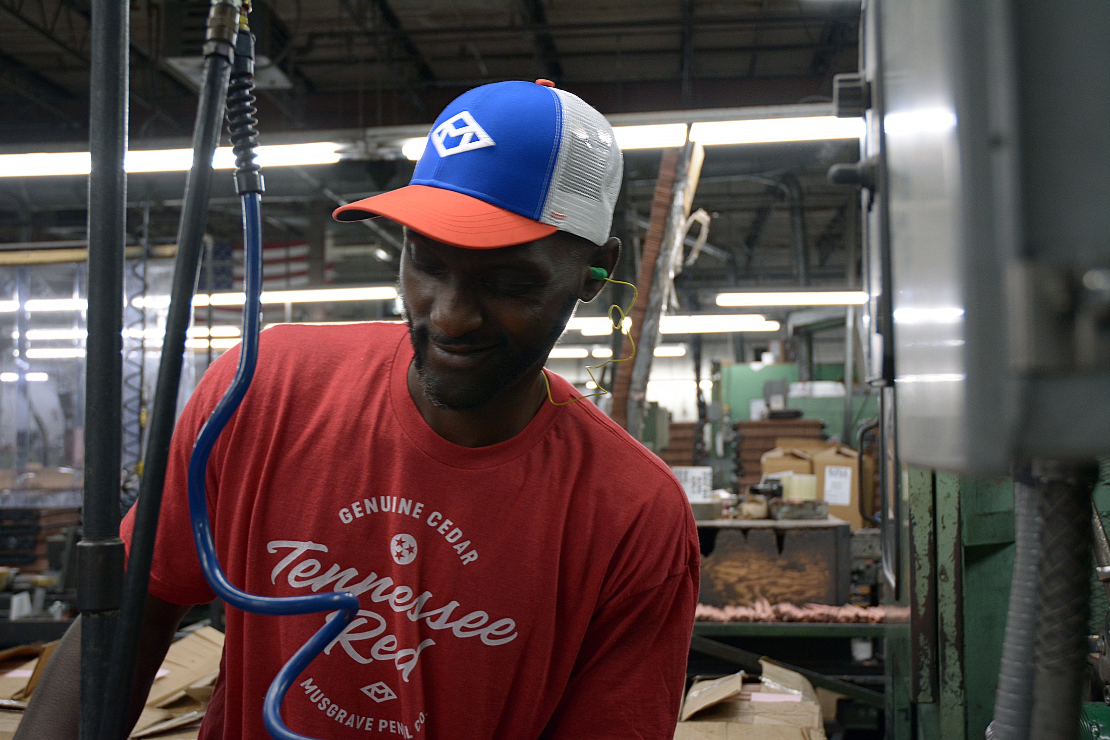 Musgrave + BOCO Trucker Hat - Red and Blue