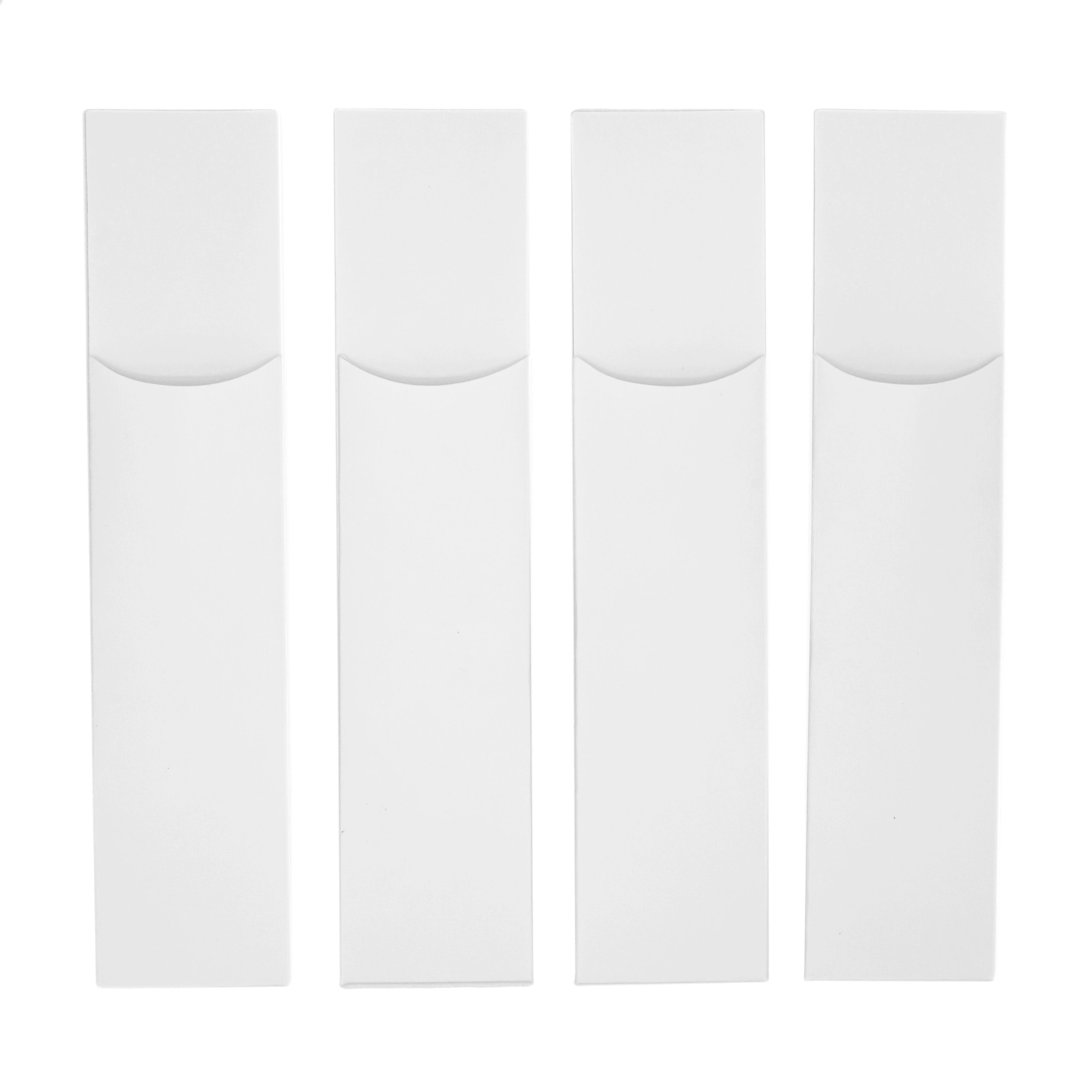 Blank Pencil Sleeve 4-pack in White